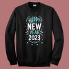 Happy New Year Blooming Sweatshirt