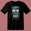 Happy New Year Blooming T Shirt Style