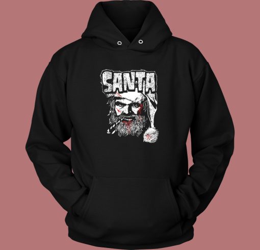 Heavy Metal Claus Hoodie Style