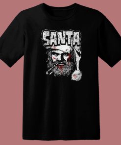 Heavy Metal Claus T Shirt Style