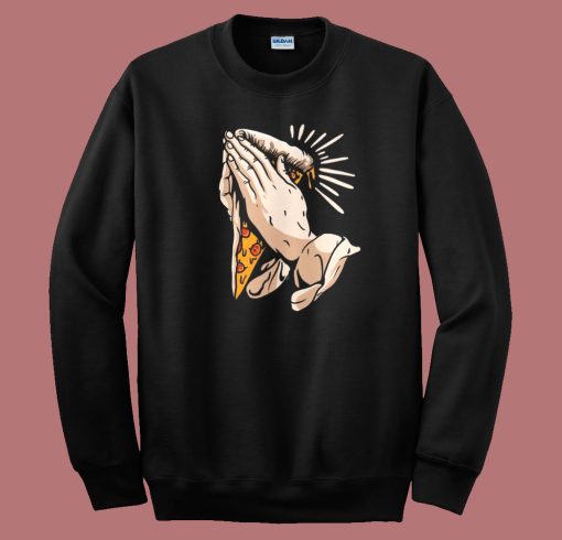 Holy Pizza Funny Sweatshirt