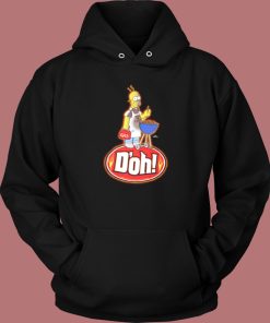 Homer Kiss The Chef Doh Hoodie Style