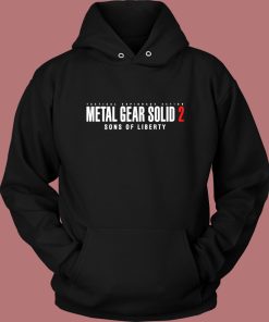 Metal Gear Solid 2 Hoodie Style