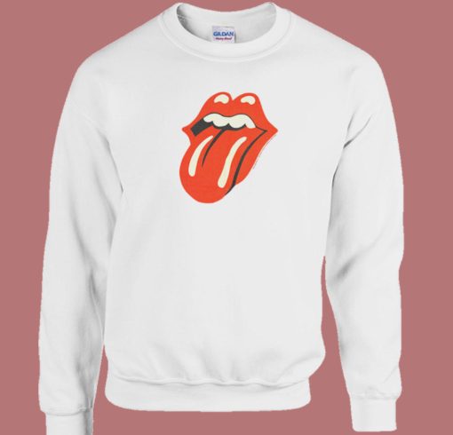 Mick Jagger Lips Sweatshirt