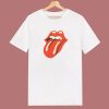 Mick Jagger Lips T Shirt Style