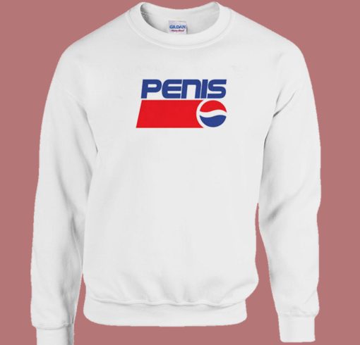 Penis Pepsi Parody Sweatshirt