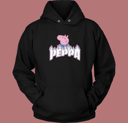 Peppa Pig Flame Hoodie Style