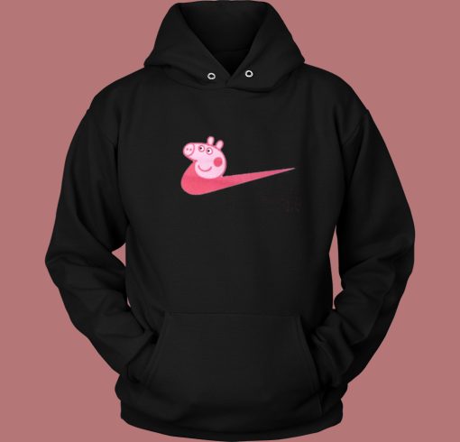 Peppa Pig Nike Parody Hoodie Style