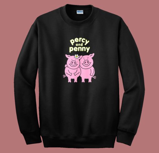 Percy Pig And Penny Funny Sweatshirt