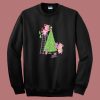 Percy Pig Christmas Tree Sweatshirt