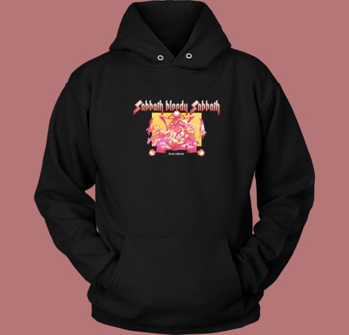 Sabbath Bloody Sabbath 80s Hoodie Style