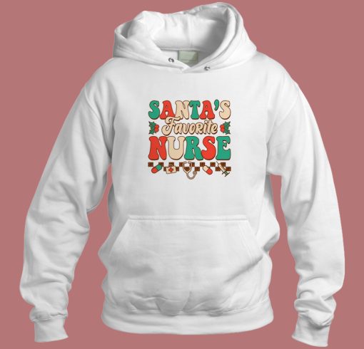 Santa Favorite Nurse Hoodie Style