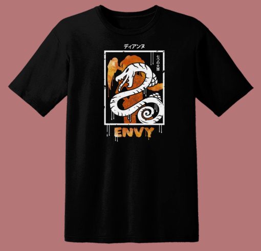 Sin Of Envy Serpent T Shirt Style