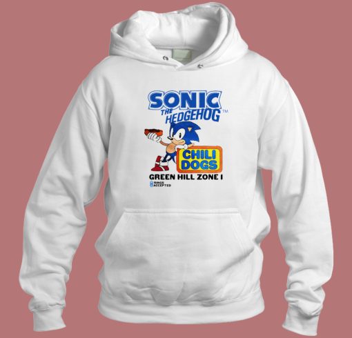 Sonic The Hedgehog Chili Dog Hoodie Style