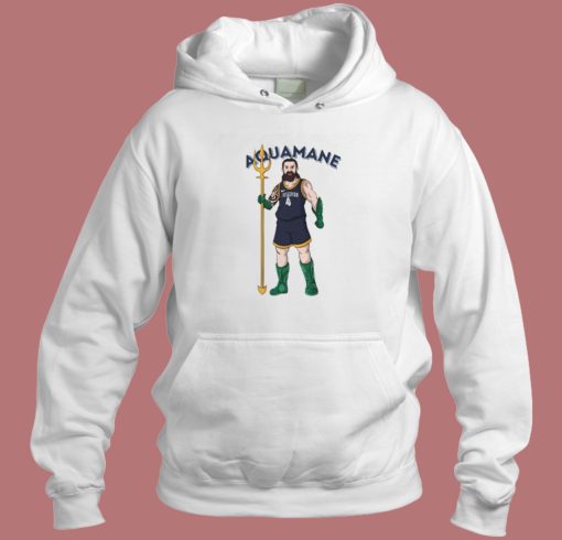 Steven Adams Aquamane Hoodie Style