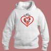 Uti More Like Heart Hoodie Style