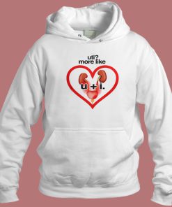 Uti More Like Heart Hoodie Style