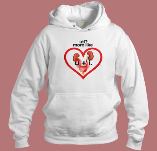 Uti More Like Heart Hoodie Style