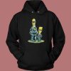 The Simpsons Men in Black Hoodie Style