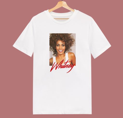 Whitney Houston 1987 T Shirt Style