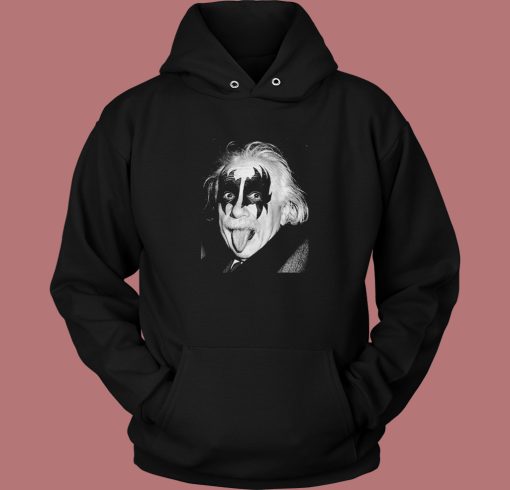 Albert Einstein Kiss Hoodie Style