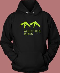 Aphex Twin Peaks Hoodie Style