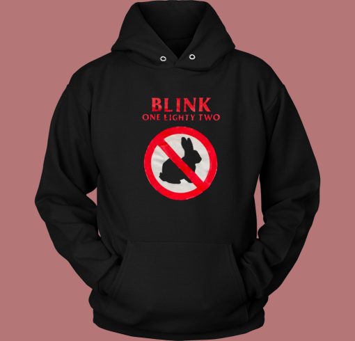 Blink One Eighty Two Bunny Hoodie Style