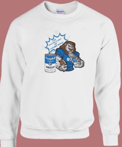 Campbells Knee Soup Lion Sweatshirt