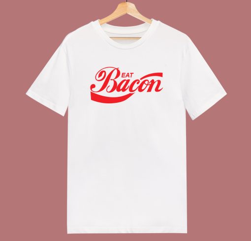 Eat Bacon Parody T Shirt Style