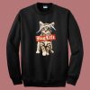 Hug Life Cat Parody Sweatshirt