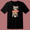 Hug Life Cat Parody T Shirt Style