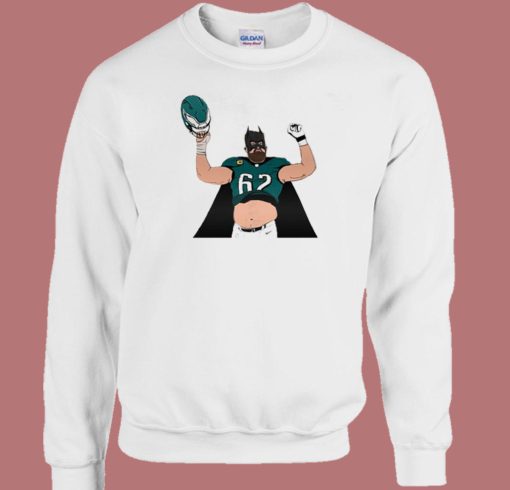 Jason Kelce Batman Sweatshirt