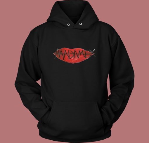 Madonna Madame X Lips Hoodie Style