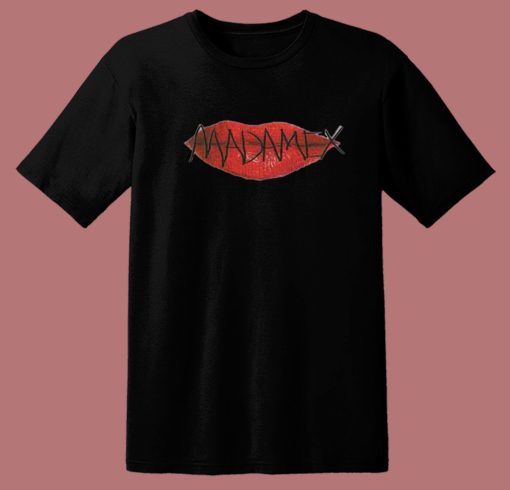 Madonna Madame X Lips T Shirt Style