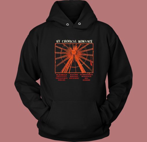 My Chemical Romance Bullets Tracks Hoodie Style