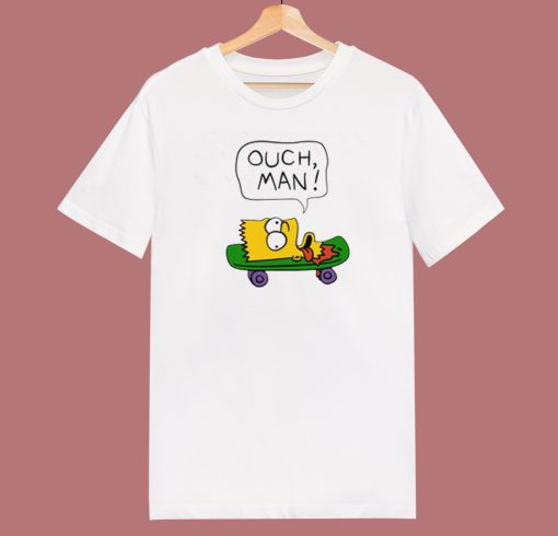 Ouch Man The Simpsons T Shirt Style