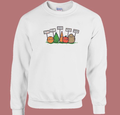 Randy Otter Protesting Vegans Sweatshirt