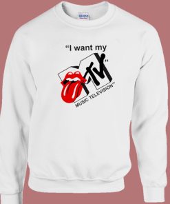 Rolling Stones and MTV Sweatshirt