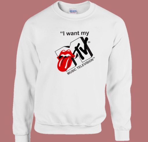 Rolling Stones and MTV Sweatshirt