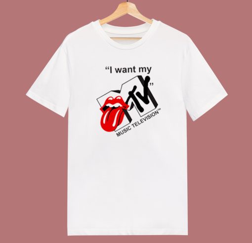 Rolling Stones and MTV T Shirt Style