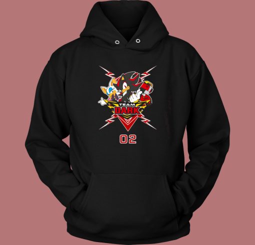 Sonic The Hedgehog Team Dark Hoodie Style