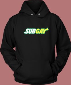 Subgay Logo Parody Hoodie Style