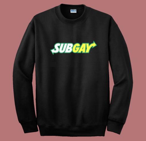 Subgay Logo Parody Sweatshirt