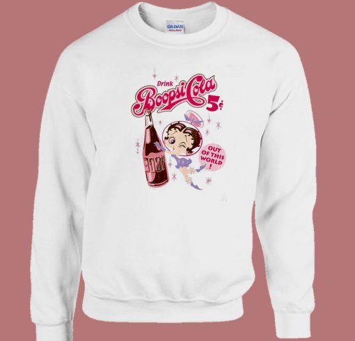 Betty Boop Drink Boopsi Sweatshirt