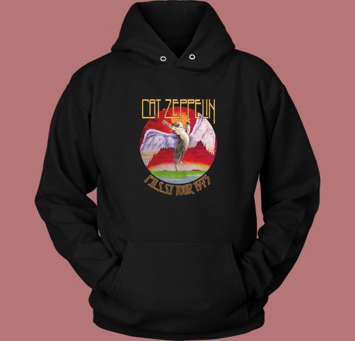 Cat Zeppelin Pussy Tour Hoodie Style