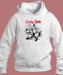 Circle Jerks 80s Hoodie Style