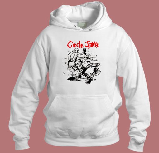 Circle Jerks 80s Hoodie Style