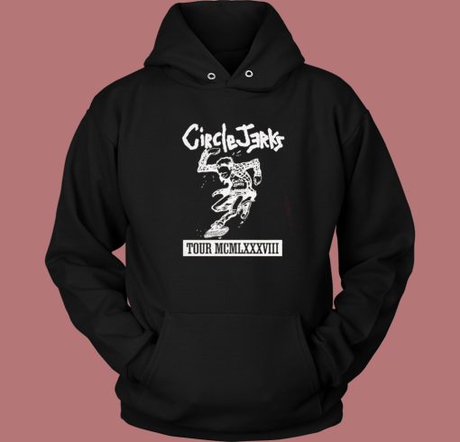 Circle Jerks Tour Mcmlxxxviii Hoodie Style