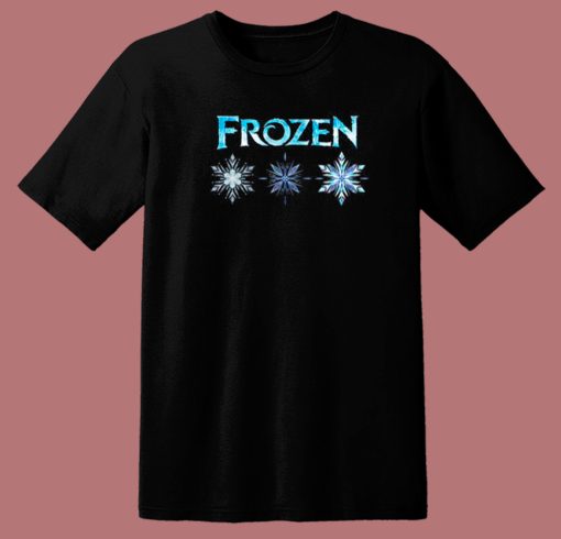 Frozen Snowflake Movie T Shirt Style