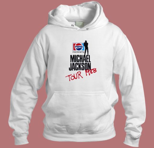 Michael Jackson Pepsi Bad Tour Hoodie Style